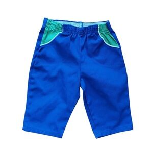 Vintage 1980s McKids color block slack pants play clothes-S